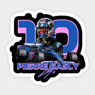 Pierre Gasly Signature Sticker